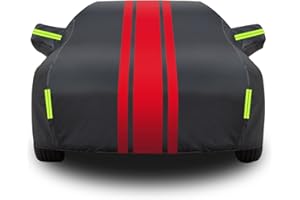 WANQPPS Bâche Voiture Étanche pour Audi TT TTS TTRS, Housse de Protection Voiture Extérieur Anti-grêle Anti-poussière Étanche Pare-Soleil Bâche De Voiture Bâche Bâche Voiture Étanche(Color:C,Size:TT