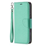 Lomogo LG K40 /LG K12+ (K12 Plus) /LG X4 (2019) Case Leather Wallet Case with Kickstand Card Holder Shockproof Flip Case Cover for LG K40/K12+ (K12Plus) - LOBFE130492 Green