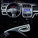 Produktbild Auto Innenbeleuchtung Streifen Lichtleiste,12V Neon Atmosphäre glühende Strobing Elektroluminescent Licht leuchtende EL Draht Kabel für Autotür / Konsole / Seat / Dash Board Dekoration