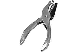 Rayher Hobby 8932400 Lochzange, Länge 12,5 cm, Lochdurchmesser 3 mm, Lochstanzer, Metall-Lochzange, Stanzer