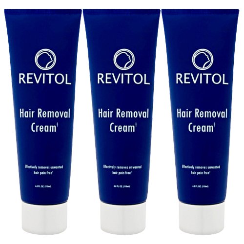 Revitol Hair Removal Cream - 3 Bottles