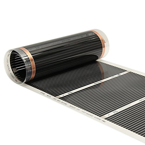 Preisvergleich Produktbild ILS - 50CMX2M 220V Fernen Infrarote Fußbodenheizung Gehäuse Baumaterial