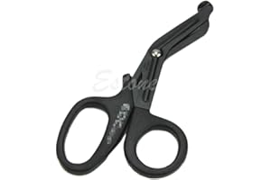 Siwetg - Forbici tattiche EMT per medici, infermieri e paramedici nero