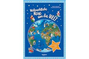 KAUFMANN ERNST VLG GMBH Weihnachtliche Reise um die Welt: Ein Adventskalender mit 24 Büchlein (Adventskalender mit Geschichten für Kinder: Mit 24 Mini-Büchern)