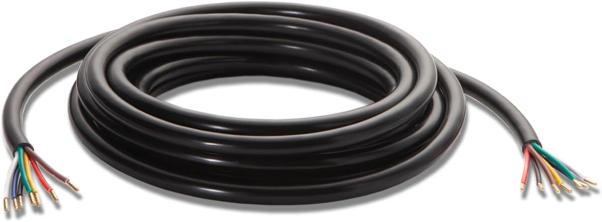 KARFIXON Cable de Vehículo 7x0,75mm² Cable de Remolque 7 Polos para Caravana Remolque Automóvil - 4,5 Metros