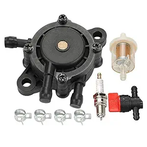 Hilom 16700-Z0J-003 Fuel Pump for Kawasaki 49040-7001 Briggs Stratton 808656 491922 Honda EB11000 EN2000 EN2500 Generator GC135 GC160 GC190 GX610 GX620 GX670 GXV530 GXV610 GXV620 GXV670 Engine