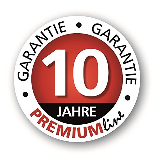 Euroline Alu Stufen Stehleiter – Premium 2×5 Sprossen – Länge 1,25m 100% Aluminium, 1,25 Meter, Arbeitshöhe 2,95 Meter - 6