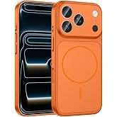 Lavderuar iPhone 14 Pro İle Uyumlu Mıknatıslı Manyetik Kablosuz Şarj &Ouml;zellikli Lansman Kılıf, Kamera Korumalı Darbeye Dayanık