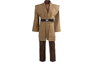 Bichingda Herren-Tunika, Ritterkostüm, Kapuzenrobe, Uniform, Cosplay, Komplettes Halloweenkostüm-Set