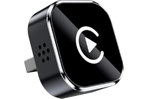 MZU CarPlay Wireless Adapter für iPhone – Upgrade auf kabelloses CarPlay, Plug & Play, USB/Type-C, kompatibel mit Apple iOS 10+ & Autos ab 2016