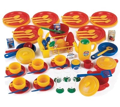 Klein - 9261 - Jeu d'imitation - Mega set de cuisine Emma's Kitchen, 80 pièces