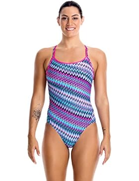 Funkita statico attacco Diamond Back One Piece, Blue