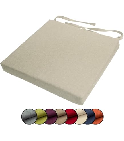 Madison - Zitkussen Panama mustard - Ca. 50x50 cm - Set van 4 | Leen Bakker