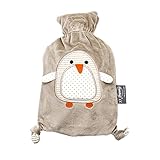 Fashy Hot water Bottle, 0.8 Litre, Penguin