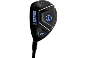 LAZRUS GOLF Palos de Golf híbridos Premium para Hombres: 2,3,4,5,6,7,8,9, PW Palo único para Mano Derecha e Izquierda, Flex Regular