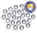 Produktbild 100 Stück SWAROVSKI Kristalle 2058 XILION - KEIN Hotfix, Farbe Crystal, SS10 (Ø ca. 2,8 mm) inkl. ShineStone Wender/Positionierer