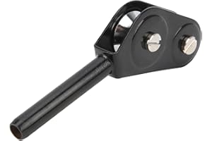 GAVIGAIN Fishing Rod Guide Tip Roller Rings, Fishing Rod Roller Tips Pole Rod Double Roller Guide Stainless Steel Fishing Trolling Tackle Accessory for Sea Fishing Boat Trolling