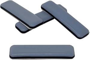 SBS podkładki teflonowe 70 x 19 mm ślizgacze meblowe PTFE ochrona mebli samoprzylepne - 4 sztuki
