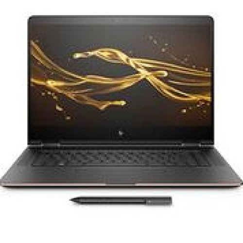 HP Spectre x360 15-bl100na 15 6-Inch 4K Convertible Laptop with stylus -  Dark Ash Silver   Intel Core i7-8550U  8 GB RAM  512 GB SSD  NVIDIA GeForce 