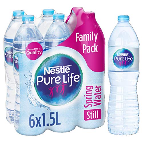 Nestlé Pure Life Still Spring Water, 6 x 1.5 Litre