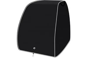 WLDGQGE Abdeckung für Fahrradanhänger,Universal,Abdeckung-Fahrradanhänger,abschließbar,Wasserdicht und UV-beständig,135x102x94cm