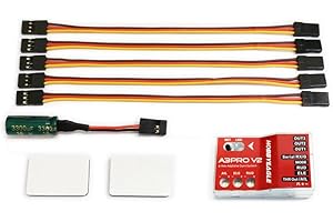 ZIJUNYUAN HOBBYEAGLE A3 Pro V2 6-Achsen RC Flugzeug Flug Stabilisator Controller Gyroskop Balancing Apparat Flugzeug Gyro Stabilisator für Fixed Wing RC Flugzeug