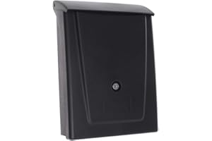 ROTTNER TRESOR Rottner Mailbox Posta, Cylinder Lock with 2 Keys, Plastic, WxH 250x340 mm, Mounting Material Included