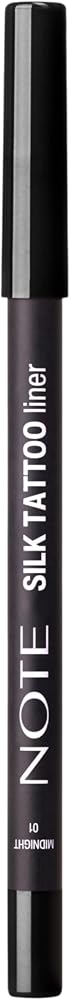 Note Cosmetics Silk Tattoo Liner Suya Dayanıklı İpeksi Jel Göz Kalemi - 01 Midnight