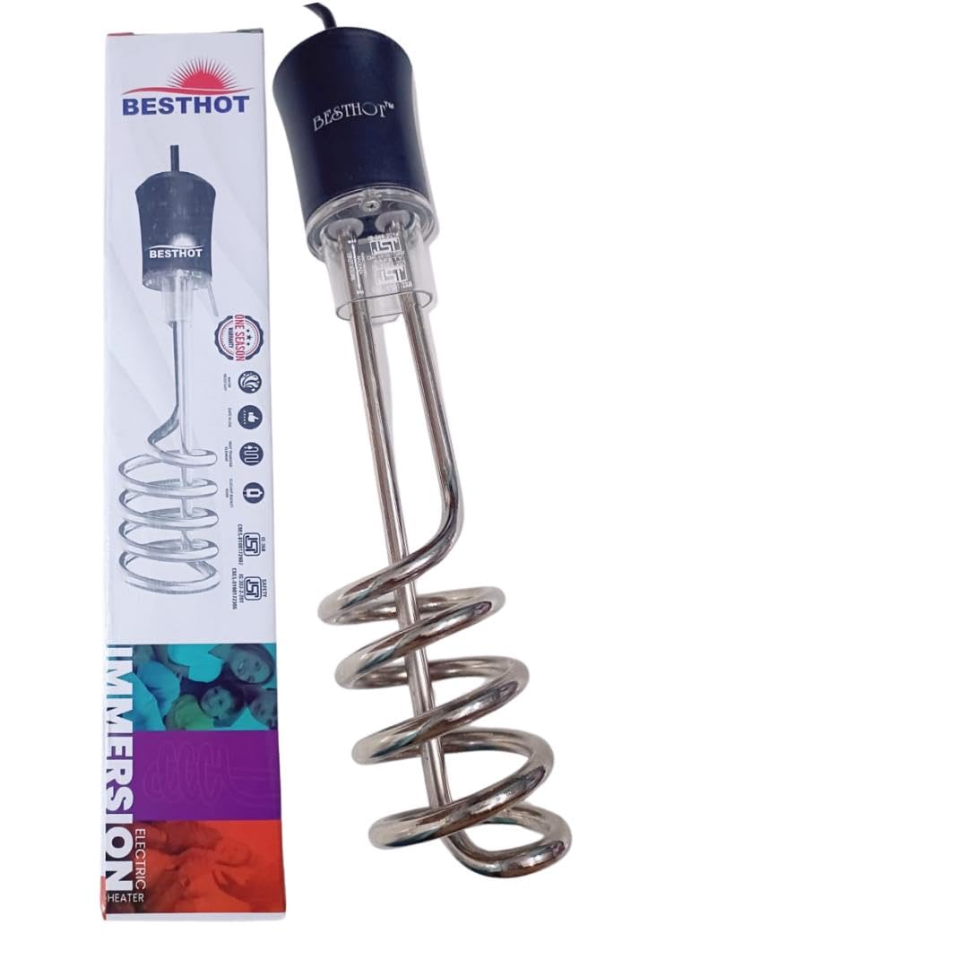 BESTHOT Immersion Water Heater Review: Shock Proof 1500 Watt Electric Rod
