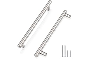 Probrico Lot de 20 poignées de meuble en métal avec espacement des trous de 160 mm