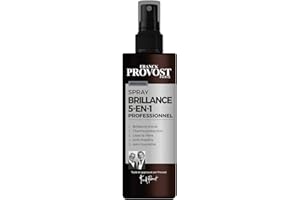 FRANCK PROVOST - Spray Brillance Professionnel 5-en-1 - +51% De Brillance Miroir - Thermoprotecteur, Imperméabilisant Et Anti-frisottis - Tous Types de Cheveux - 200ml