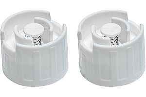 Tappo per bottiglia d'acqua per animali Septillar [Compatibile solo con bottiglie d'acqua Septillar] Coperchio dispenser di ricambio (3x3 cm, 2 pezzi)