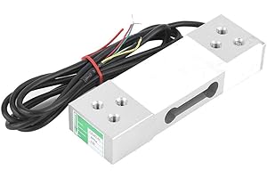 VIKYE Wägezelle Sensor, 100 kg Elektronische Wägezelle, Hochpräziser Gewichtssensor für Digitale Produkte, Sicherheitsausrüstung, Haushaltsgeräte, Smart Home, Messinstrumente
