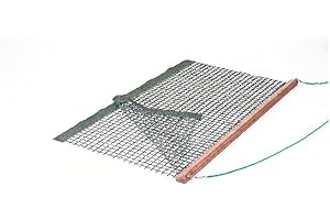 ‎SPORT-THIEME Sport-Thieme Tennis Schleppnetz | Gewicht: 8,2 kg | Doppeltes Netz-Gewebe zum Abziehen von Tennisplätzen | 2X 1,5 m mit eingearbeiteter Hartholzschiene inkl. Schleppleine | Markenqualität