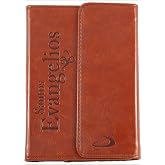 Santos Evangelios. Piel Marron: Modelo bolsillo edici&oacute;n piel (Nuevo Testamento)