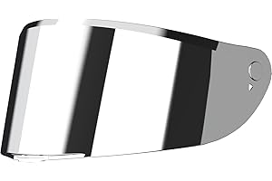 LS2 Visier FF807 Dragon Pinlock vorbereitet, SILBER VERSPIEGELT