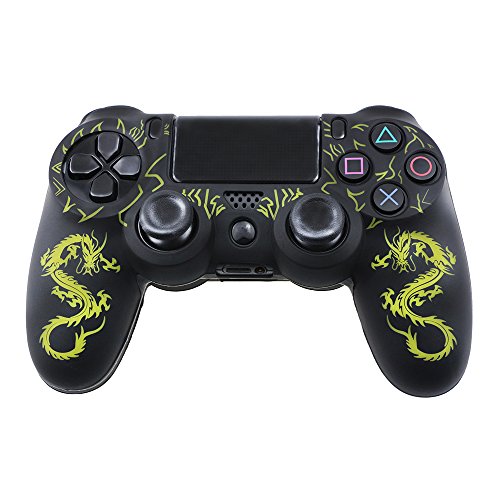 Preisvergleich Produktbild Playstation 4 Silikonhülle mit blauem Drachen / PS4