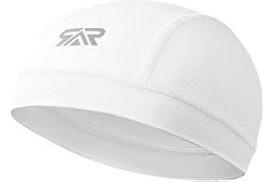 VIAUMBR Bonnet de cyclisme d'été pour homme - Séchage rapide - Léger - Séchage rapide - Pour vélo, jogging, aviron, moto
