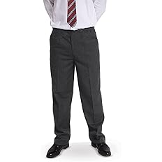 boys plus size school trouser