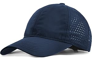 CATIME Oddychająca czapka z daszkiem z siatki, unisex letnia czapka przeciwsłoneczna z daszkiem, męska czapka typu trucker, regulowana na co dzień sportowa czapka szybkoschnąca na zewnątrz