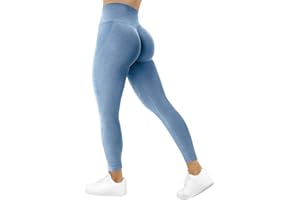 TAYOEA Legging Push up Femme Compression Leggings Opaque Fitness Taille Yoga Sport