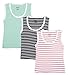 Lula Sleeveless T Shirts Striped- Pack of 3(CB01030316227824) RS.390.00
