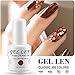 Gellen Brand UV LED Gel Polish Nail Polish Nail Art Soak Off Color Gel Nails 8ml Dark brown