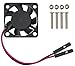 Produktbild GH G-Hawk Raspberry Pi Lüfter 30x30x7mm, Raspberry Pi Lüfter Lüfter Brushless 3.3V 5V DC Leise Lüfter für Raspberry Pi 3 B +, Pi 3 B, Pi 2, Pi B +, RetroFlag NESPI Gehäuse (30mmx30mmx7mm)