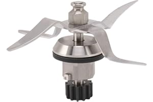 Bagima Cuchilla de Acero Inoxidable para Licuadora, Cuchilla de Repuesto para Ensamblaje, 12 Dientes, Resistente Al óxido, Fácil de Limpiar para Monsieur Cuisine Connect 1,0