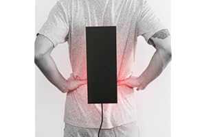 Keenso Tappetino riscaldante per Gilet, 2 in 1 5V USB Cuscinetto riscaldante Elettrico per Collo scaldino per Gilet Lombare