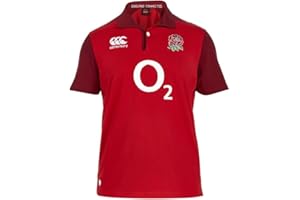 Canterbury Men's England Alternate Classic 2015/16 Short Sleeve Rugby Jersey