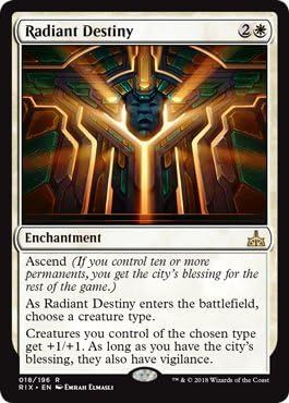 MTG - Rivals of Ixalan - Radiant Destiny 018/196, Rare, New, Mint