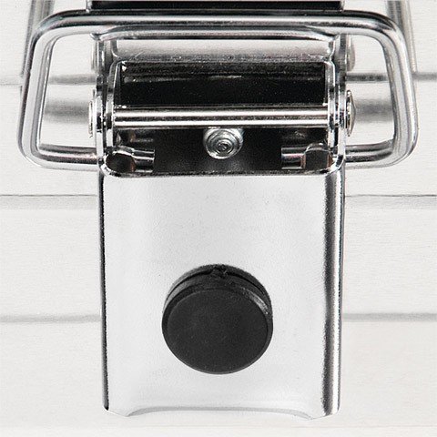 Alubox 47 Liter, hochwertig verarbeitet, mit Moosgummidichtung, Alukiste flexibel verwendbar als Transportbox und Lagerbox – Alukoffer Lagerkisten Metallkiste Metallbox Aluboxen Alukisten - 4