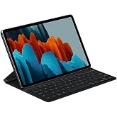 Samsung Book Cover Klavye Slim EF-DT630 Galaxy Tab S7 i&ccedil;in, Siyah, 11 in&ccedil;